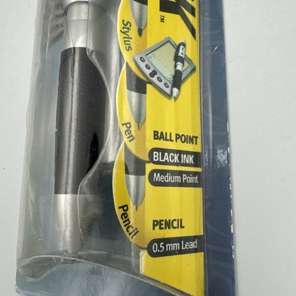 Avery Triple Click Stylus, Ball Point Pen & .5mm Lead Pencil 3 in 1 49838 NEW - Picture 3 of 5